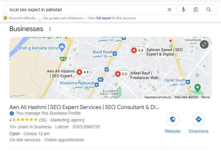 local SEO Expert in Pakistan