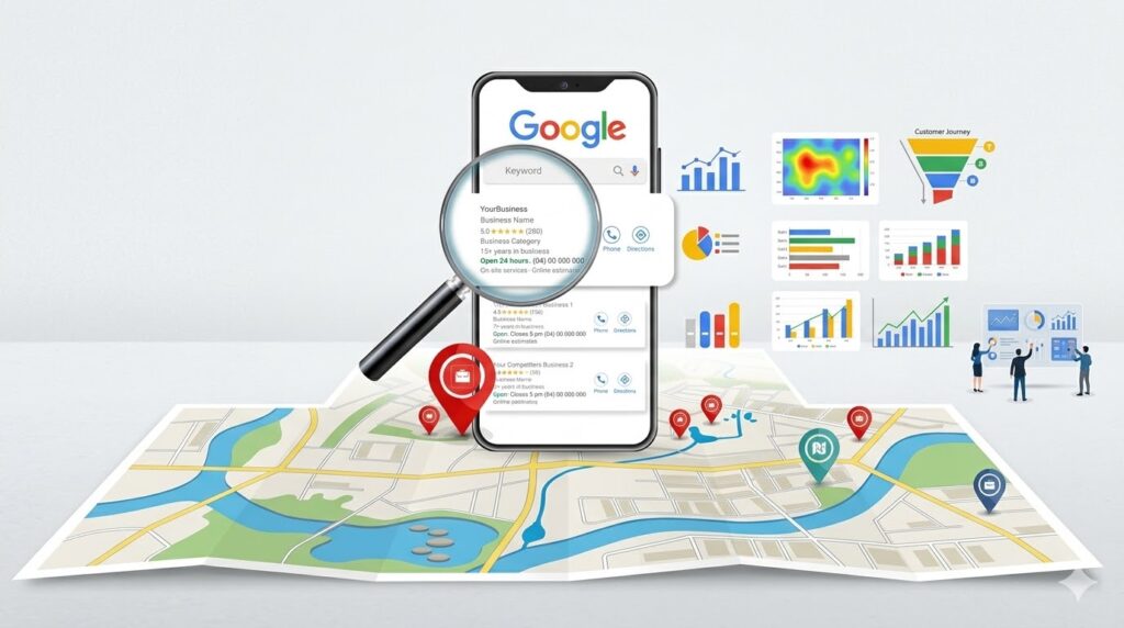 Local SEO Business Map